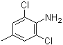 structure of CAS# 56461-98-4, 2,6-Dichloro-4-methylaniline