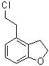 4-(2-氯乙基)-2,3-二氢苯并呋喃分子结构 (CAS 565197-96-8)