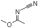 CAS # 5652-84-6, Methyl N-cyanoethanimideate, N-Cyanoethanimidic methyl ester