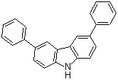 structure of CAS# 56525-79-2, 3,6-Diphenyl-9H-carbazole