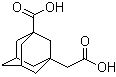 structure of CAS# 56531-58-9, 3-羧基-1-金刚烷乙酸