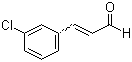 3-氯肉桂醛分子结构 (CAS 56578-37-1)