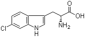 structure of CAS# 56632-86-1, 6-氯-D-色氨酸