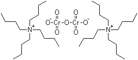 双四丁基铵重铬酸盐分子结构 (CAS 56660-19-6)