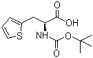 structure of CAS# 56675-37-7, Boc-3-(2-噻吩基)-L-丙氨酸
