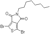 structure of CAS# 566939-58-0, 1,3-Dibromo-5-octyl-4H-thieno[3,4-c]pyrrole-4,6(5H)-dione