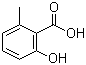 structure of CAS# 567-61-3, 2-Hydroxy-6-methylbenzoic acid