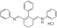 CAS # 56709-94-5, N-[[2-Phenyl-3-[(phenylamino)methylene]-1-cyclohexen-1-yl]methylene]benzenamine monohydrochloride
