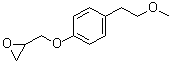 structure of CAS# 56718-70-8, [[4-(2-甲氧基乙基)苯氧基]甲基]环氧乙烷