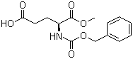 structure of CAS# 5672-83-3, N-苄氧羰基-L-谷氨酸 1-甲酯
