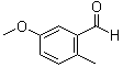 structure of CAS# 56724-09-5, 5-Methoxy-2-methylbenzaldehyde