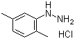 2,5-二甲基苯肼盐酸盐分子结构 (CAS 56737-78-1)