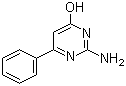 structure of CAS# 56741-94-7, 2-氨基-4-羟基-6-苯基嘧啶