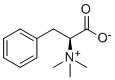苯丙氨酸甜菜碱分子结构 (CAS 56755-22-7)