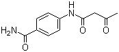 structure of CAS# 56766-13-3, 4-Carbamonyl-N-acetoacetanilide