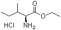 structure of CAS# 56782-52-6, L-Isoleucine ethyl ester hydrochloride