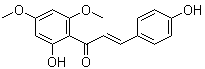 structure of CAS# 56798-34-6, 4',6'-Dimethoxy-2',4-dihydroxychalcone
