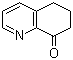 6,7-二氢-5H-喹啉-8-酮分子结构 (CAS 56826-69-8)