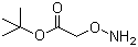 2-氨基氧基乙酸叔丁酯分子结构 (CAS 56834-02-7)