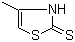 structure of CAS# 5685-06-3, 4-甲基噻唑-2(3H)-硫酮