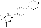 structure of CAS# 568577-88-8, 4-[4-(4,4,5,5-Tetramethyl-1,3,2-dioxaborolan-2-yl)phenyl]morpholine