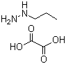 structure of CAS# 56884-75-4, 草酸丙基肼盐