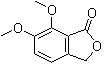 6,7-二甲氧基-3H-1-异苯并呋喃酮分子结构 (CAS 569-31-3)