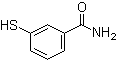 3-巯基苯甲酰胺分子结构 (CAS 569339-15-7)