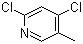 structure of CAS# 56961-78-5, 2,4-二氯-5-甲基吡啶