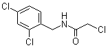2-氯-N-(2,4-二氯苄基)乙酰胺分子结构 (CAS 56978-45-1)