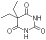 structure of CAS# 57-44-3, Barbital