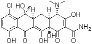 structure of CAS# 57-62-5, 金霉素