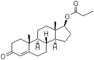 structure of CAS# 57-85-2, Testosterone propionate