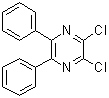2,3-二氯-5,6-二苯基吡嗪分子结构 (CAS 57038-62-7)