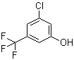 structure of CAS# 570391-18-3, 3-氯-5-三氟甲基苯酚
