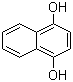 structure of CAS# 571-60-8, 1,4-Dihydroxynaphthalene