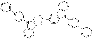 9,9'-二([1,1'-联苯]-4-基)-3,3'-联-9H-咔唑分子结构 (CAS 57102-51-9)