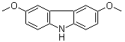 structure of CAS# 57103-01-2, 3,6-二甲氧基-9H-咔唑