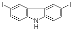 structure of CAS# 57103-02-3, 3,6-Diiodocarbazole