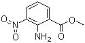 structure of CAS# 57113-91-4, 2-氨基-3-硝基苯甲酸甲酯
