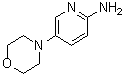 5-(吗啉-4-基)吡啶-2-胺分子结构 (CAS 571189-78-1)