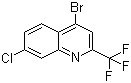 CAS # 57124-19-3, 4-Bromo-7-chloro-2-(trifluoromethyl)quinoline