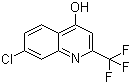 7-氯-4-羟基-2-(三氟甲基)喹啉分子结构 (CAS 57124-20-6)