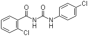 灭幼脲分子结构 (CAS 57160-47-1)