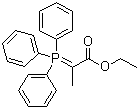 structure of CAS# 5717-37-3, 乙氧甲酰基亚乙基三苯基膦