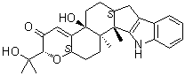 蕈青霉素分子结构 (CAS 57186-25-1)