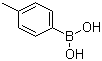 CAS # 5720-05-8, 4-Tolylboronic acid, 4-Methylphenylboronic acid