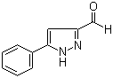 5-苯基-1H-吡唑-3-甲醛分子结构 (CAS 57204-65-6)