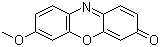 CAS 登录号：5725-89-3, 甲氧基试卤灵, 试卤灵甲醚, 7-甲氧基-3H-吩恶嗪-3-酮