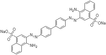 structure of CAS# 573-58-0, Direct Red 28